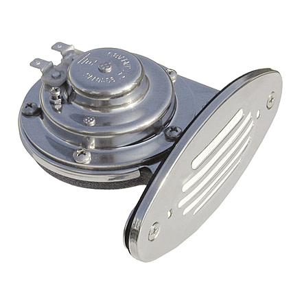 Schmitt &amp; Ongaro Marine Mini Single Drop-In Horn w/SS Grill - High Pitch 41522