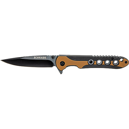 Schrade Knife Ultra Glide 3.5'' Black Oxide Blade G10