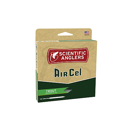Scientific Anglers AirCel Floating Trout Fly Line-5/6-Green, Green 4012749