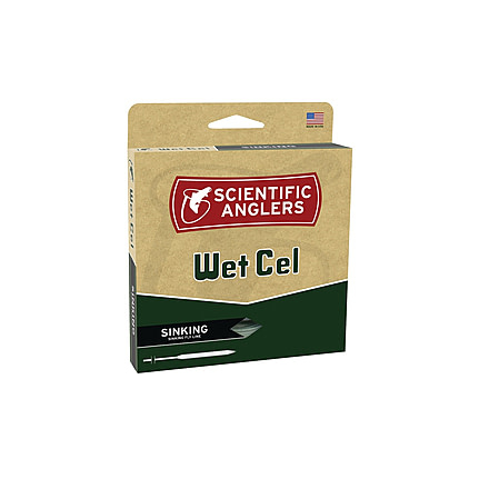 Scientific Anglers WetCel Sinking Fly Line-WF-5-S-Gry-Sink 4, Gray 4012768
