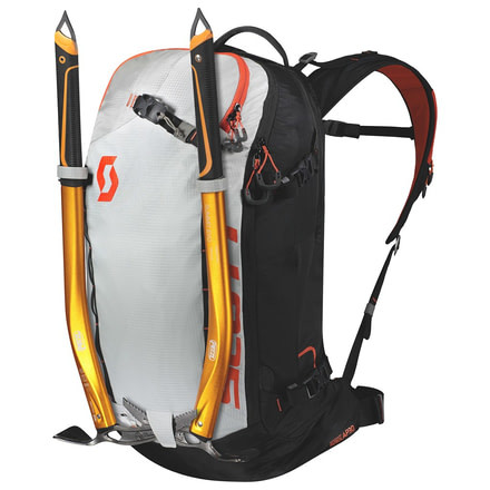 SCOTT Backcountry Patrol AP 30 Kit, Black/Tangerine Orange 2674494656815