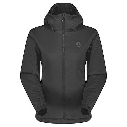SCOTT Insuloft Light Hoody Jacket - Womens, Black, Small, 2918260001007