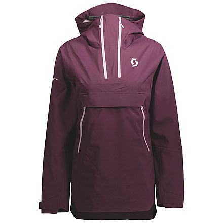 SCOTT Line Chaser Anorak 3L Jacket - Womens, Cosmic Red, Extra Large, 2837627063010