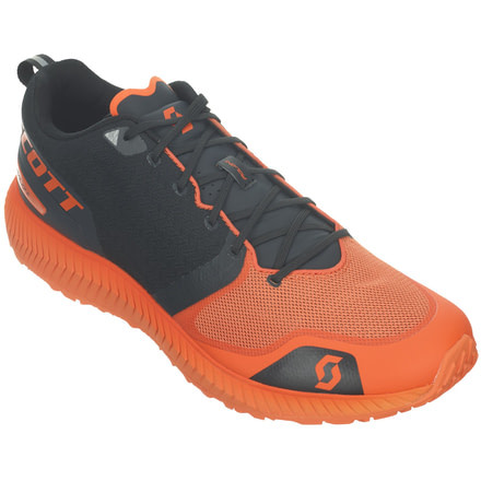 SCOTT Palani Road Running Shoe - Men's-Black/Orange-Medium-8