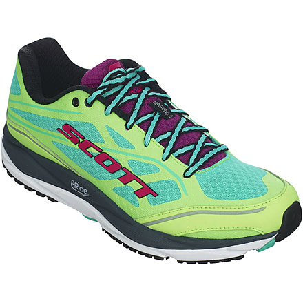 SCOTT Palani Support Road Running Shoe - Women's-Green/Pink-Medium-6