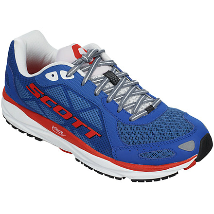 SCOTT Palani Trainer Road Running Shoe - Men's-Blue/Red-Medium-7