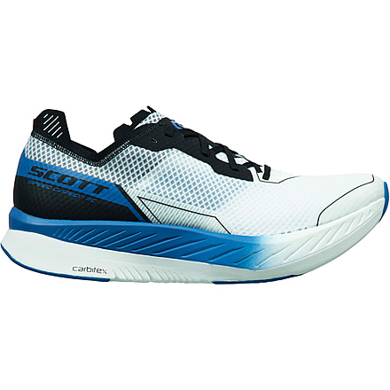 SCOTT Speed Carbon RC Shoes - Mens, White/Storm Blue, 11, 2878287199450-11