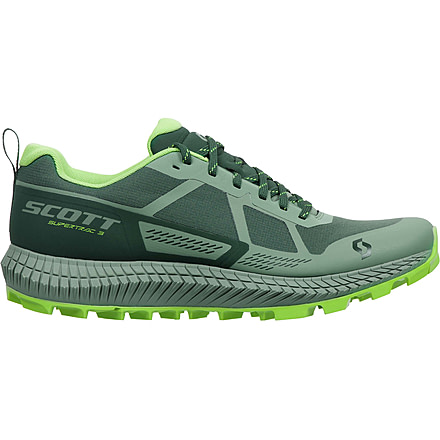 SCOTT Supertrac 3 Shoes - Mens, Smoked Green/Frost Green, 9.5, 2878207187430-9.5
