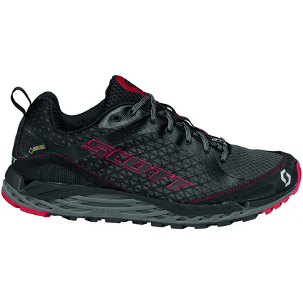 SCOTT T2 Kinabalu 2.0 GTX Trail Running Shoe - Men's-Black/Red-Medium-10.5