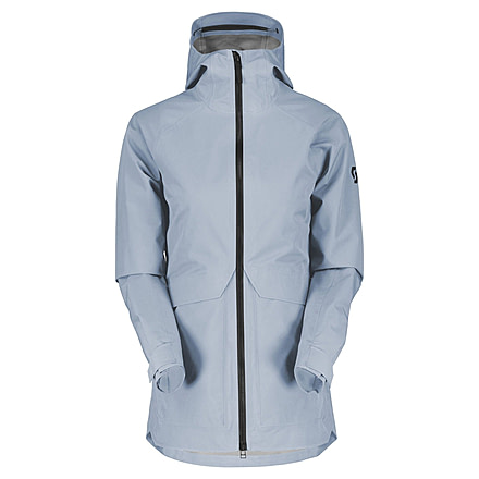 SCOTT Tech Coat 3L Jacket - Womens, Glace Blue, 2XS, 4001236849004