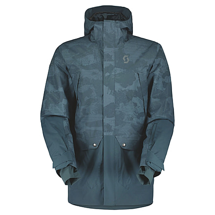 SCOTT Ultimate Dryo Plus Jacket - Mens, Aruba Green Print, Medium, 2918577363007