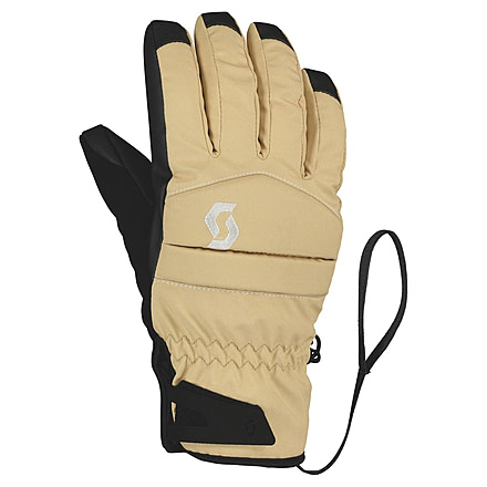 SCOTT Ultimate Hybrid Gloves - Womens, Cream Beige/Black, Medium, 2919057384008