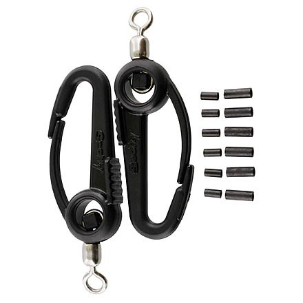 Scotty 1009 Insulating Downrigger Weight Swivel Hooks, 2 Pack, 1009