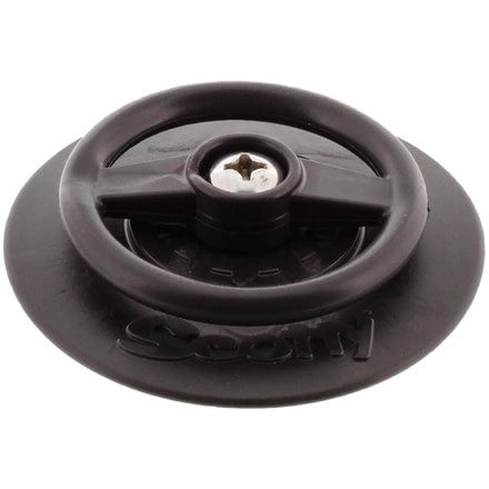 Scotty 443 Flexible D-Ring w/Stick-On Accessory Mount, 3in, 0443