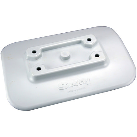 Scotty 341-GR Glue-On Mount Pad f/Inflatable Boats - Gray 42028