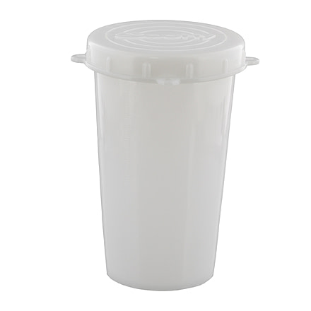 Scotty 651 Bait Jar w/ Quick Lock Threaded Lid, 1 Litre, Natural, 0651