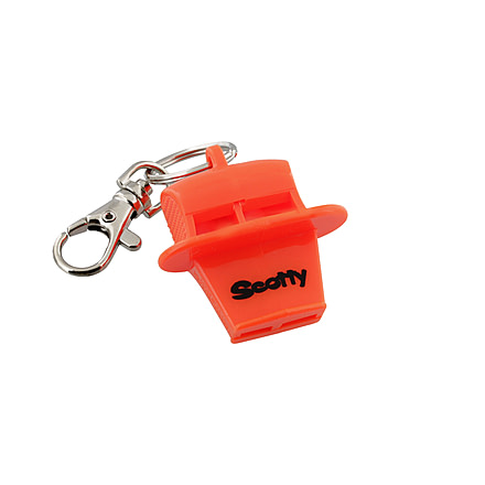 Scotty 782 Lifesaver Whistle w/ Pease, 0782