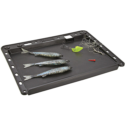 Scotty 455 Bait Board &amp; Accessory Tray, Black, 0455