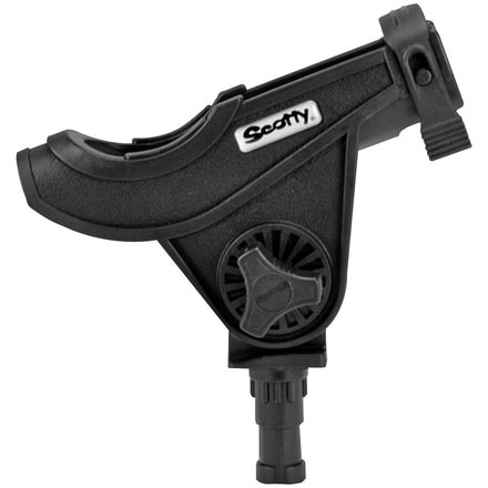 Scotty 279 Bait Caster/Spinning Rod Holder, No Mount, Black, 0279-BK