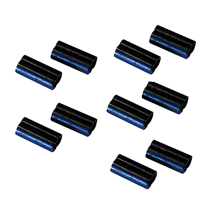 Scotty 1011 Double Line Connector Sleeves, 10 Pack, 1011