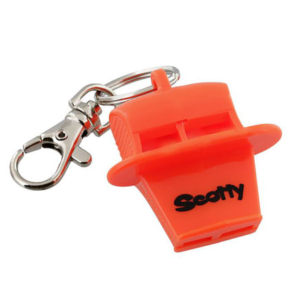 Scotty 780 Lifesaver 1 Safety Whistle w/Pease, 0780