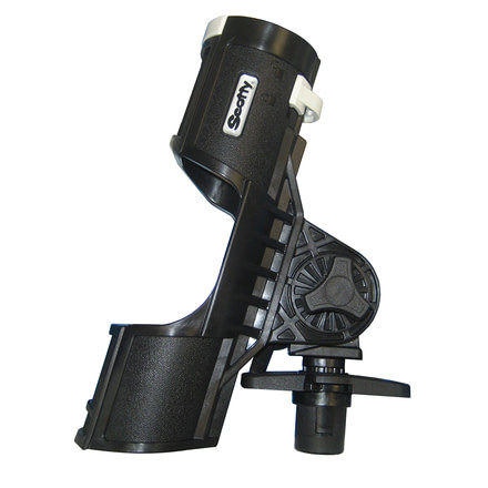 Scotty 401 Orca Rod Holder w/ 244 Flush Deck Mount, 0401-BK