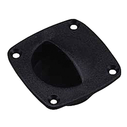 Sea-Dog Acetal Flush Pull, Black, Small, 227310-1