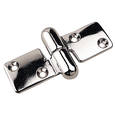 Sea-Dog Chrome Plated Take-Apart Hinge - 3-7/8, Left Side, 3-7/8in, 204278-1