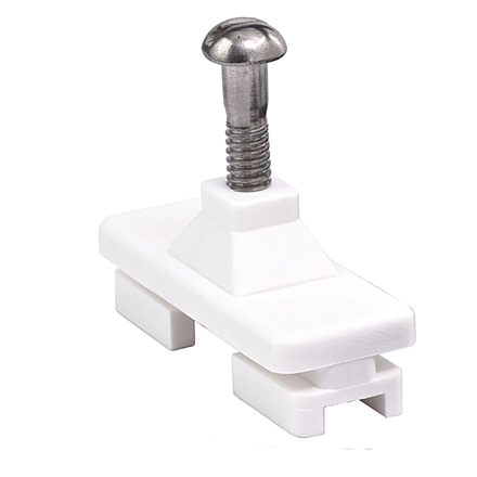 Sea-Dog Deck Hinge Slide Track Mount Hinge Fitting, Port/Star - 0.850 Track, White, 273286-1