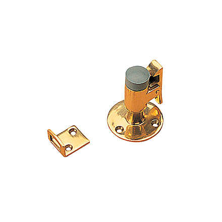 Sea-Dog Door Stop &amp; Catch - Brass - 2" 77594