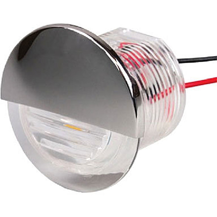 Sea-Dog Flush-Mount LED Courtesy Light - 2-1/2in.Oval, Blue, 401279-1