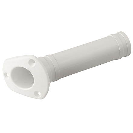 Sea-Dog Flush Mount Rod Holder - White 77701