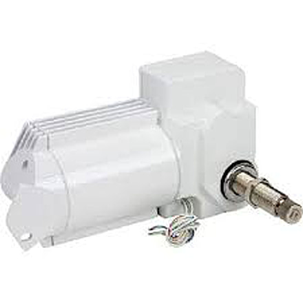 Sea-Dog Heavy-Duty Waterproof Wiper Motor - 110 deg Sweep, 2.5 Shaft Length, White, 412221W-3