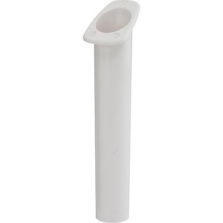 Sea-Dog Narrow Gunnel Flush Mount Rod Holder - White 77693
