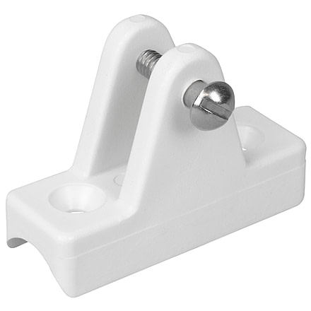 Sea-Dog Nylon Concave Deck Hinge - White 78900