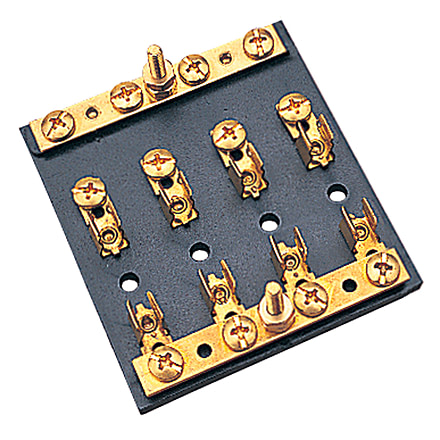 Sea-Dog Sea Dog Bakelite Fuse/ Terminal Block 4 Terminals, 420544-1