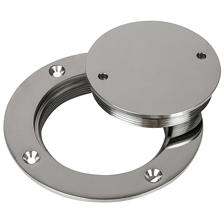 Sea-Dog Stainless Steel Deck Plate - 3&quot; 77421