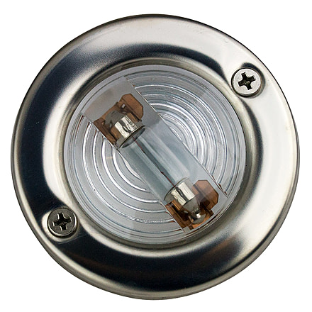 Sea-Dog Round Transom Light, Stainless Steel, 400135-1