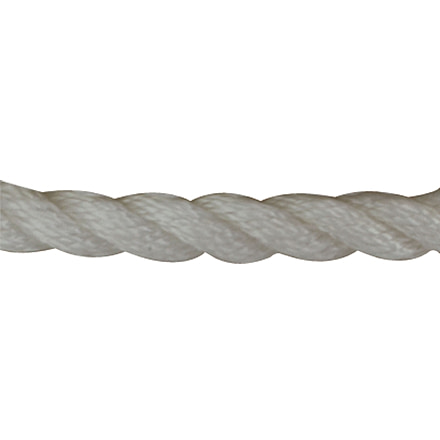 Sea-Dog Twisted Nylon Anchor Line With Thimble - 3/8in x 100ft, White, 301110100WH-1