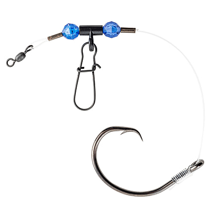 Sea Striker Drum Rig 2oz 13/0 inline circle hook 60lb mono leader, SSDR1302