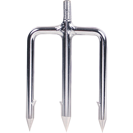 Sea Striker Spear Head 3-Tine 1/4&quot; Stainless, SH3-14