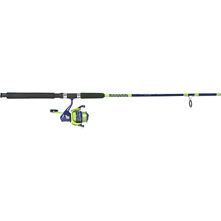 Sea Striker Spinning Combo Blue/Chartreuse 8' 2pc. Sz. 50 Reel pre-spooled w/line, BC5080