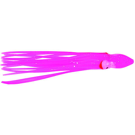 Sea Striker Squid Skirt with Eye, 4 1/2&quot;, Pink, 4/Pack, SS45-P