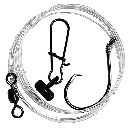 Sea Striker Striped Bass Chunkin Rig 5/0 inline circle hook with sinker slide and swivel, SBC50