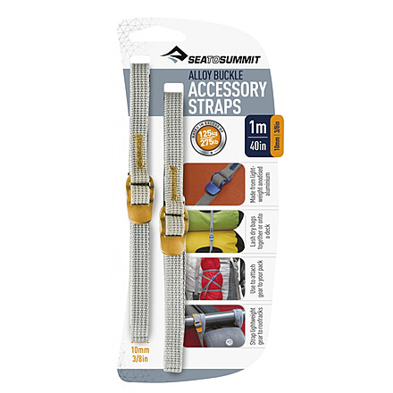 Sea to Summit 10 mm Accessory Straps, Gold, 3/8in, 40in/1m, 830