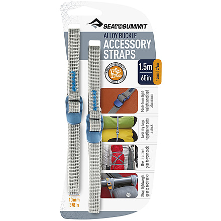 Sea to Summit 10 mm Hook Release Accessory Straps, Blue, 3/8in, 60in/1.5m, 834