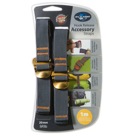 Sea to Summit 20 mm Hook Release Accessory Straps - 3/4 in-80 in