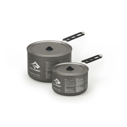 Sea to Summit Alpha Pot Set, 1.2L pot and 2.7L pot, 722