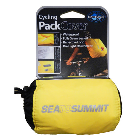 Sea to Summit Cycling Nylon Pack Cover, XS, Yellow, 222-50
