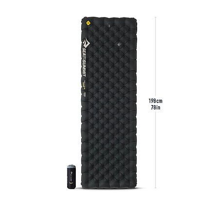 Sea to Summit Ether Light XR Pro Insulated ASC Mat, Rectangular Large, Regular Large, A3410